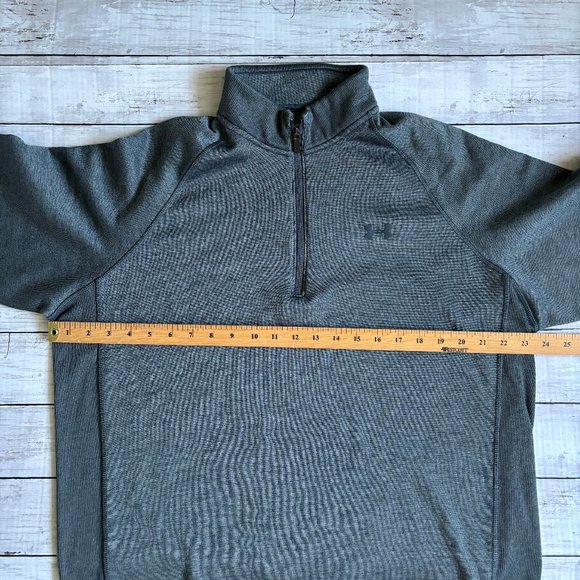 UNDER ARMOUR Men's Storm Cold Gear Fleece 1/4 Zip Pullover Sweatshirt Sweater - Picture 12 of 14